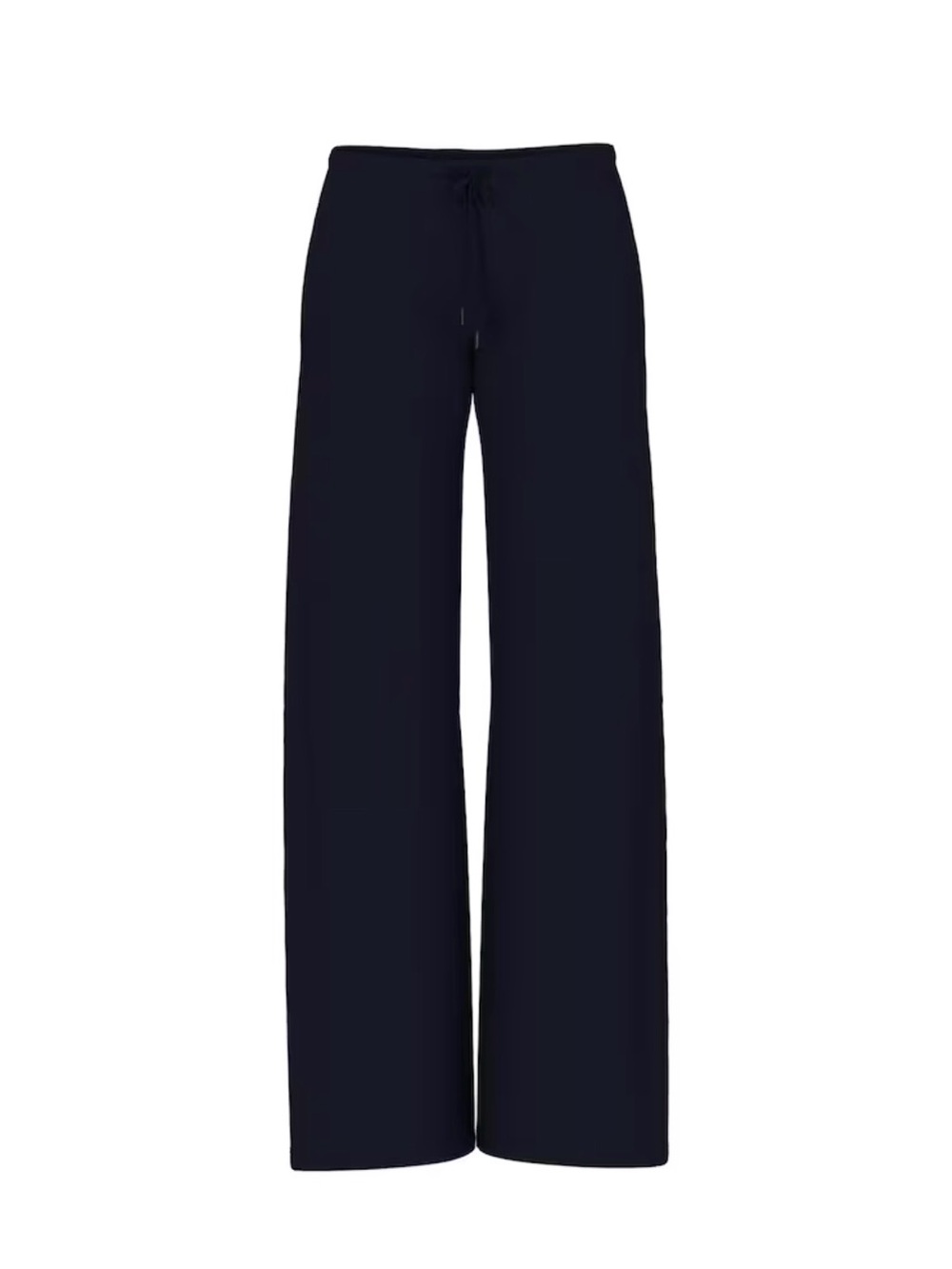 Stretch Terry Wide Leg Pants